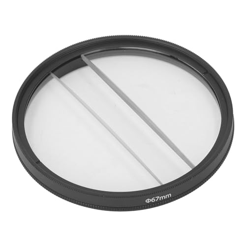 Center Field Split Diopter Effect Filter, 82mm, Multi Coating, Blurry Refraction Photography Filter