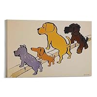 Amazon.co.jp: Raymond Savignacレイモン・サヴィニャック 犬4匹