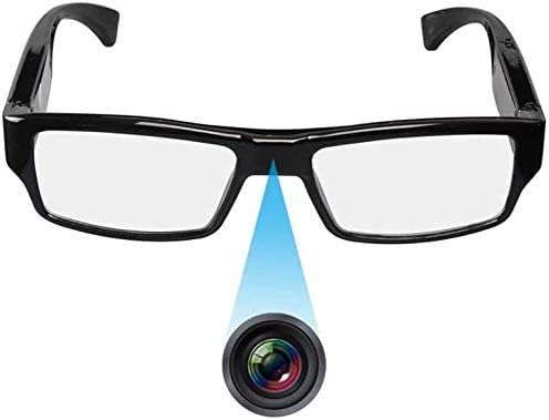 Sekuai® FHD Ultra Slim Eyewear Hidden Glasses Camera with Built in DVR Designed Capture Video footage Subject Matter in 1080p High Definition, Lightweight, Modern Style, Male and Female User