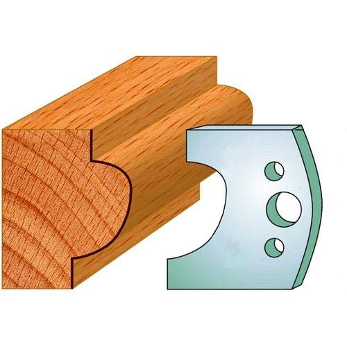 CMT CMT 690.504 Pair of Profiled Knives for Shaper Cutters, 1-31/32-Inch Cutting Length, 5/32-Inch Thickness