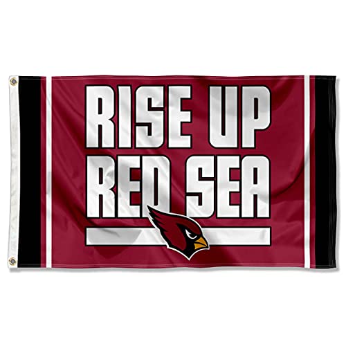 Drapeau Arizona Cardinals WinCraft Rise Up Red Sea 7,6x12,7 cm pour supporter NFL