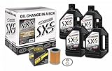 SxS Quick Change Kit 5W-50 Synthetic w/Black Filter
