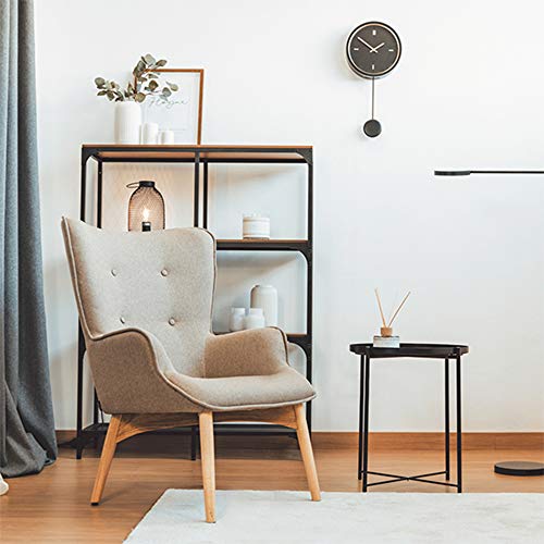 Astan Hogar, Butaca Capitoné Estilo Mid-Century Modern Tapizado Tela, Modelo Hera AH-AR60100AR, Arena,