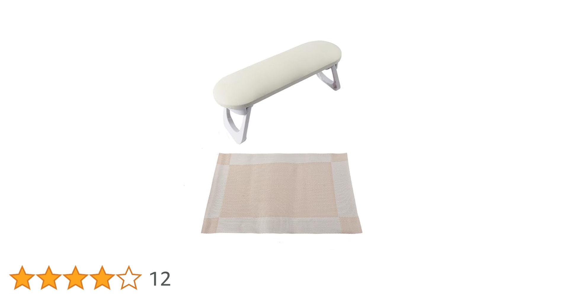Amazon.co.jp: アームレスト クッション マット付き 折りたたみ