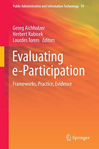 Buy Evaluating e-Participation — BookShops.in