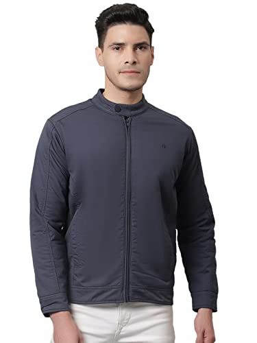 Image of Cantabil Navy-Blue Winter Wear Jacket Full Sleeve for Men l Jacket for Men l Winter Wear Jacket for Men (P MJKT00026 NAVY)