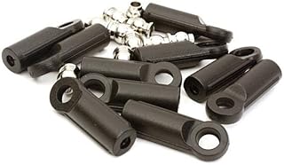 Integy RC Model C27394 M3 Size Straight 27mm Length Ball Ends Type Tie Rod Ends, w/ 3mm Ball Links