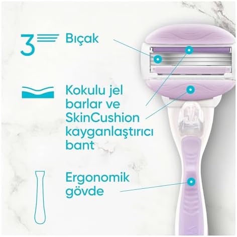 Gillette Venus Breeze Yedek Kadın Tıraş Bıçağı 4'lü - Görsel 4
