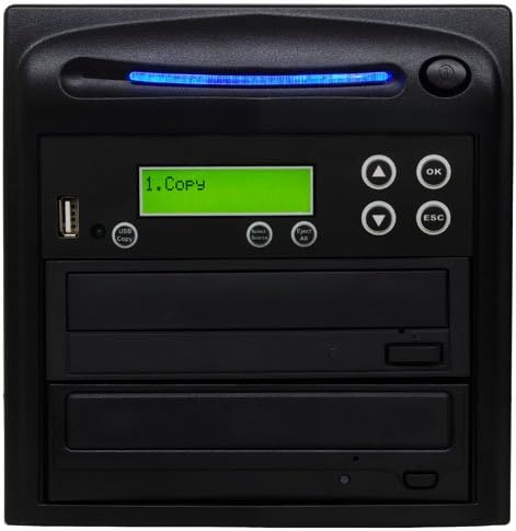 Produplicator USB Drive to 1 CD DVD Duplicator - Convert Flash Memory Card to Disc Copier (DVDUSB01SATA20X)