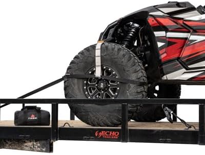 Tusk UTV Tire Bonnet Strap Kit for Four Tires- Includes Case