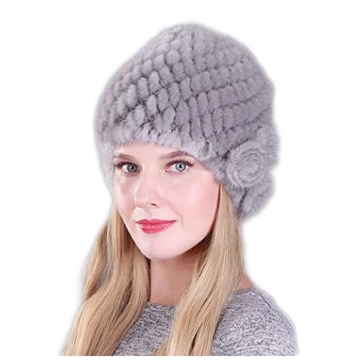 Kvinna Randig Bucket Hat Dam Rysk Konstgjord MinkpäLs Stickad MöSsa Kosackhattar öRonlapp Hatt FöR TonåRsflicka Vinter Varma Skallkepsar Skidhatt FöR Utomhuscamping