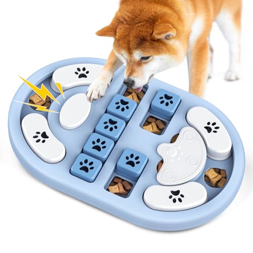 Blanlody Intelligenzspielzeug für Hunde, Hundespielzeug Intelligenz mit Quietschend, Hunde Intelligenzspielzeug mit Unzerstörbares, Hund Spielzeug Intelligenz...