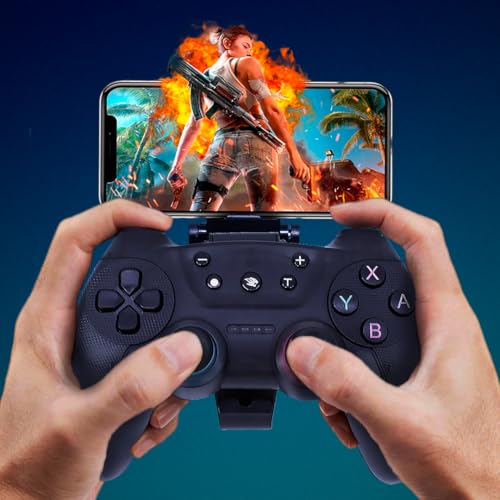 Controle Joystick para Celular Bluetooth Para Smartphone iOS Android Windows PC Nintendo Switch iPho