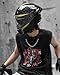 AUBOA Motorcycle Helmet Full Face for Adults Men Women with Dual Visor Street Bike Racing DOT Model MF565 (Black Golden, XL)
