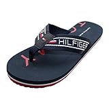 sandalias tommy hilfiger hombre el corte ingles Hilgiher - Chanclas con logotipo impreso para un uso cómodo, casual