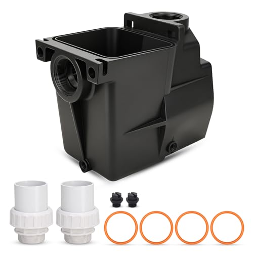 Try-H SPX1620AA Pool Pump Strainer Housing Compatible with Hayward SP1600X and SP2600X Series SP1600X5 SP2605X7 SP2600X5 SP1605X7 Replacement for 2 x 2 Body Housing Included Seal O-Rings
