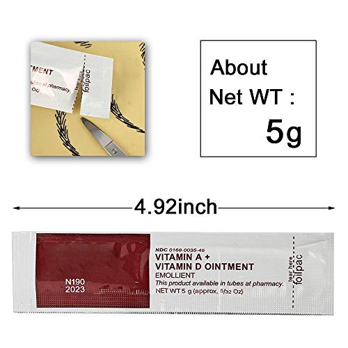 Scar Repair Gel - Yakecan 200Pcs Professional Tattoo Aftercare Scar Repair Cream With Vitamins A&D Anti-Inflammatory Ointment For Makeup, Microblading And Tattoo Healing Art Tattoo Supplies #TOP1