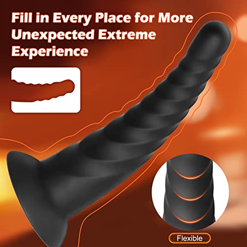 Anal Plug Pack Of 3 Butt Plugs, Silicone Anal Adult Sex Toys Training Set For Beginners Advanced Players With Flared Suction Base Prostate For Men, Women & Couple #TOP1