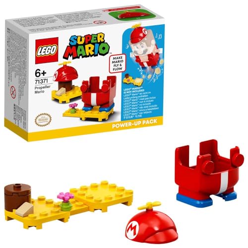 LEGO 71371 Super Mario Pack Potenciador: Mario Helicóptero Juguete de Construcción