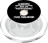 Vichyssoise Apparel - Diseño Divertido y Bonito de Vichyssoises PopSockets PopGrip para MagSafe