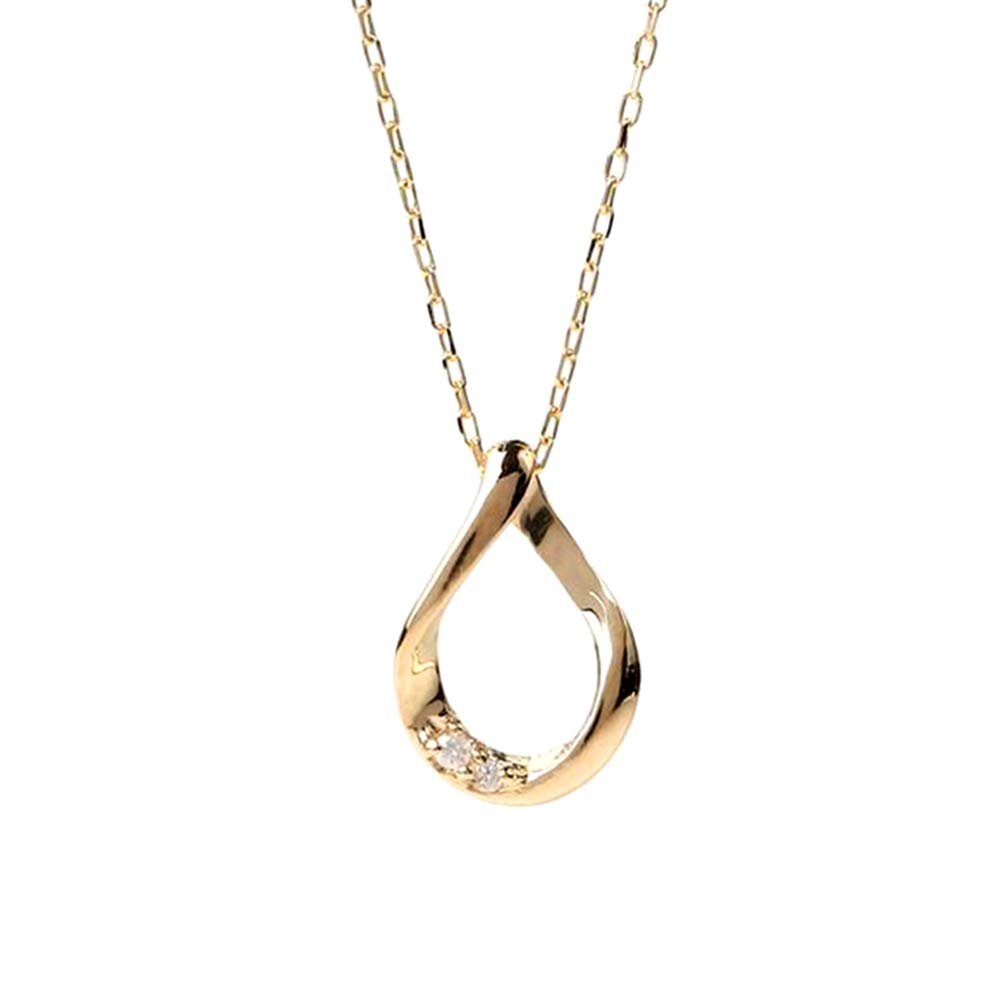 ダイヤモンド ネックレス バー 0.10ct ネックレス レディース ダイヤ