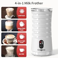 Paris Rhône Milk Frother, 4-in-1 Electric Automatic Milk Steamer — image 3