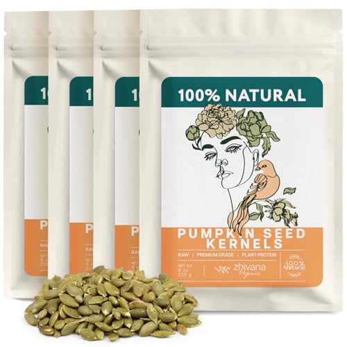 European Pumpkin Seed Raw Unsalted (2 LB) - No Shell Pumpkin Kernels - Nutrient-Rich Superfood - High in Protein, Magnesium, and Zinc - Perfect for Snacking, Baking, or Adding to Salads
