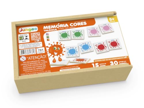 Memória Inglês/Port. – Cores (Estojo), Junges