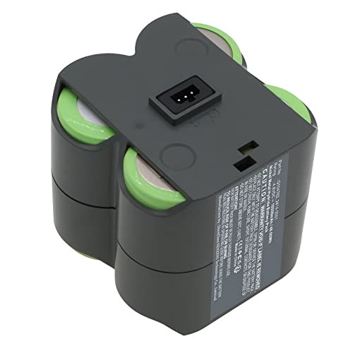 Synergy Digital Equipment Battery, Compatible with Spectra Precision Q104782 Equipment, (Ni-MH, 4.8V, 10000mAh) Ultra High Capacity, Replacement for Spectra Precision 2414-3001 Battery