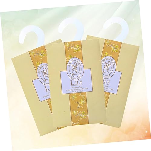 IMIKEYA 5 Peças Sachês Perfumados Para Carro Sacos De Sachês Para Gavetas Saco Perfumado Sachês Perf