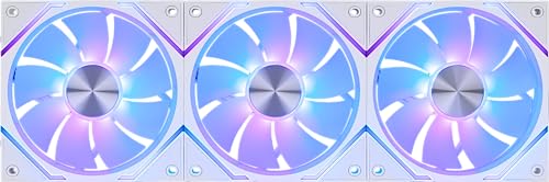 MSI Ventilador MPG EZ120R ARGB WHITE-3W - Ventilador ARGB de 120