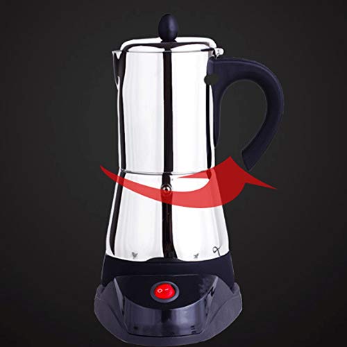 MKYSB Cafetera - Cafetera de acero inoxidable Tetera Cafetera eléctrica Filtro de estufa Herramienta de filtro for la… - Imagen 7