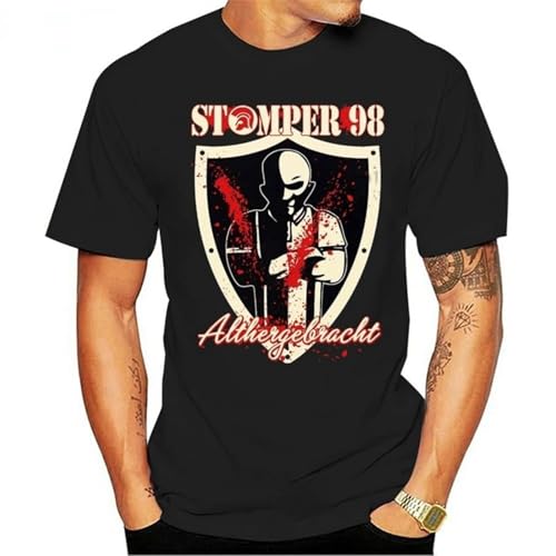 EVERBAB Stomper 98 T Shirt for Men Ropa Hombre Black S
