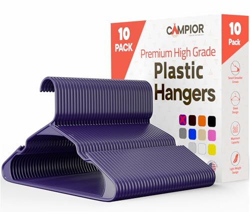 Perchas Ropa Terciopelo Blancas Marca Campior