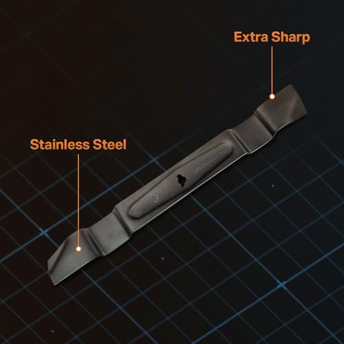 Image of LawnMaster RMB1018X Replacement Mower Blade Stainless Steel 18-Inch for ME1218X