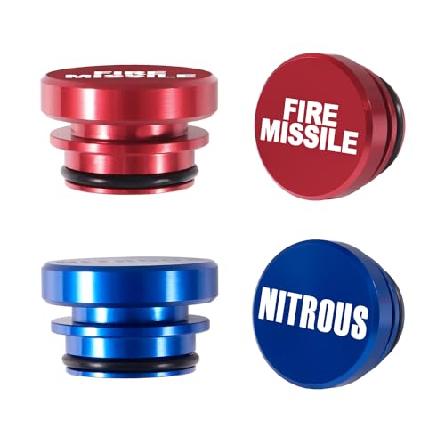 Image of Aokin Cigarette Lighter Cover, Aluminum Dustproof Car Cigarette Lighter Plug Parts Auto Accessories Fits Most Vehicles, Autos, Trucks, Boats Standard 12 Volt Power Source, 3 Pcs
