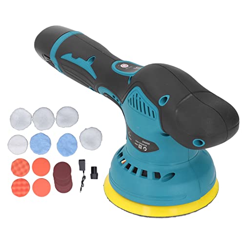 Máquina de Polir Carro, Sem Fio 110-240V Eixo Excêntrico Máximo 6600RPM Cabo Ergonômico Polidor de C
