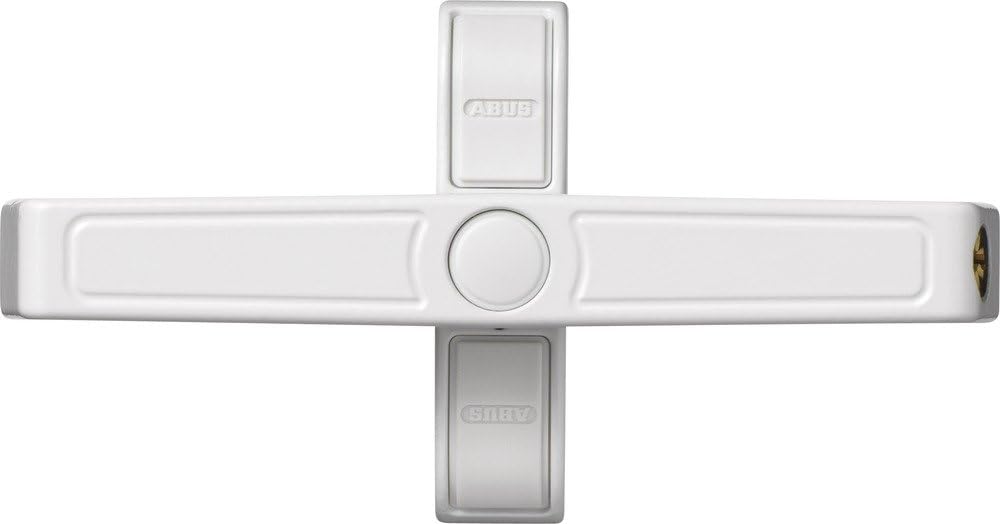 ABUS 2520 W AL0125 Window Lock Simultaneous Locking 317576 White