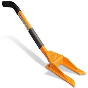 30” Demolition Pry Bar & Crowbar – Oval Handle Wrecking Bar for Ceiling & Wall Demo – Heavy Duty Nail Puller Tool for Contractors, Firefighters & Home Renovations