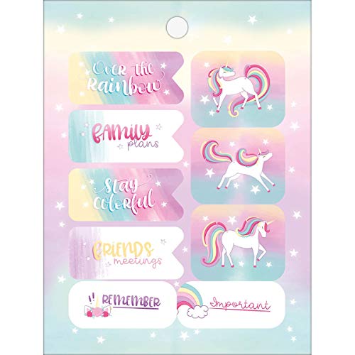 Adesivo Decorado Bloco Blink 12F, Tilibra, Multicor