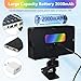 LED Video Conference Light with Clip, Rechargeable Selfie Fill Light for Phone Laptop, Portable Lighting for Zoom Calls