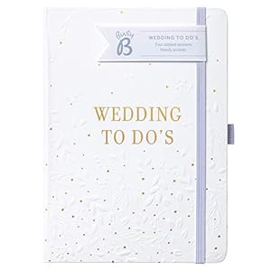 Busy B Wedding To Do Book – A5 maat wit & goud huwelijksorganisator