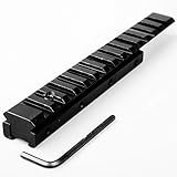 ACEXIER 11mm a 20mm Montaje de Base de riel convertidor para mira láser de Alcance para Accesorio de Alcance de Caza