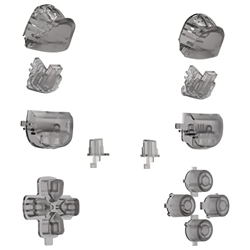 eXtremeRate ps5�R���g���[���[��(BDM-010&020)�Ή��p���ւ���\���L�[R1L1R2L2�g���K�[�V�F�A�I�v�V�����t�F�C�X�{�^���A�v���C�X�e�[�V����5�R���g���[���[�ɑΉ��p�N���A�t���Z�b�g�{�^��-�R���g���[���[���܂܂�Ă��܂���y�N��