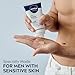 NIVEA MEN Sensitive Face Wash with Vitamin E and Chamomile Extract, No Drying Alcohol, Gentle Face Wash for Men with Sensitive Skin, 5 Fl Oz Tube