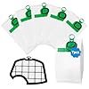 6 Sacchetti per Folletto VK140 VK150 Kit con 1 Filtri Ricambi per Folletto