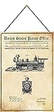 Hochwertiges Retro Motiv Blechschild der Marke DekoDrom 20x30 cm, Stahlblech, 4 Löcher zur Montage, gewölbt, umgelegte Kanten, im Mehrfarben – Druck, seidenmatt bis glänzend, NEU & OVP. Qualität MADE IN GERMANY! Sehr gute UV Beständigkeit, abriebfest, eloxiert und daher korrosionsgeschützt.