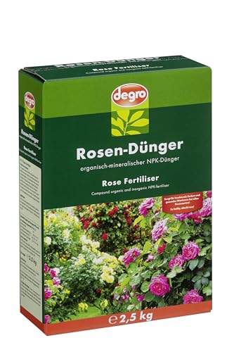 Rosen-Dünger, oganische & mineralisch, versorgt Blühpflanzen mit Nährstoffen