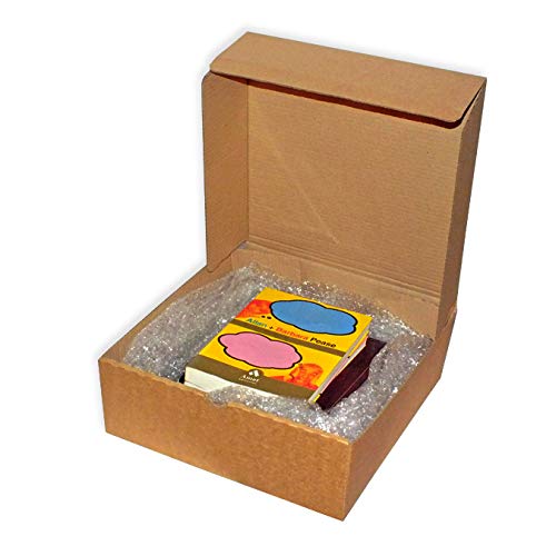 Pack 50 cajas para envíos 335x335x110mm. Caja automontable. Caja cartón Kraft. Montaje muy fácil y sencillo.Apta para envíos postales. Ultraresistentes. Ideal para tiendas online
