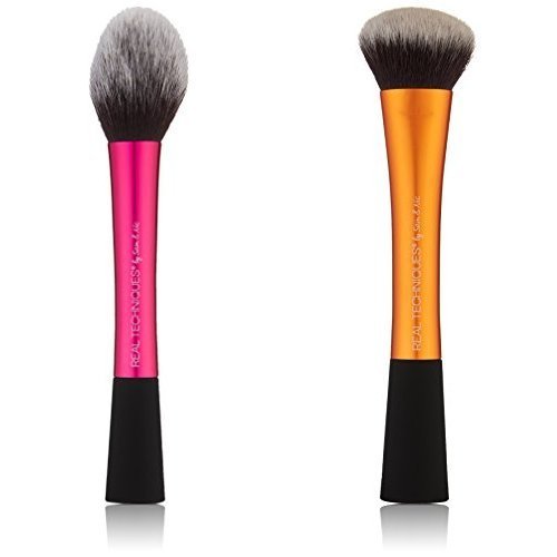Image of Real Techniques Blush Brush and Expert Face Brush Duo Set
